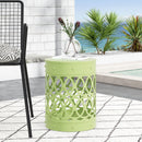Outdoor Metal Large End Table, Modern Design by HouseOfZazla