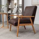 Wide Classic Mid-Century Modern Arm Chair by Unique Piece Furniture