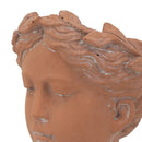 D6X9" Visage Head Bust Planter - Brown by Unique Piece Furniture