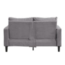 Modern Upholstered Loveseat Sofa, High Resilience by Unique Piece Furniture