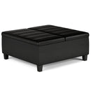 Ellis - Coffee Table Storage Ottoman Contemporary Design by Unique Piece Furniture