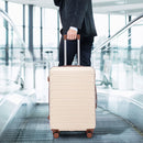 3 Pieces Set 20" / 24" / 28" Spinner Wheel Luggage With Combination Lock by HouseOfZazla