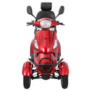 Electric Mobility Scooter With Big Size, High Power - Red by HouseOfZazla