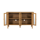 Stylish Large Storage Cabinet with 4 Doors