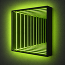 Square Infinity Mirror
