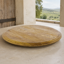 Whiskey & Wine Barrel Lazy Susan — Hand-Finished Rotating Server