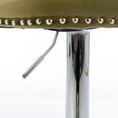 Swivel Adjustable Height Barstools Set of 2 by HouseOfZazla