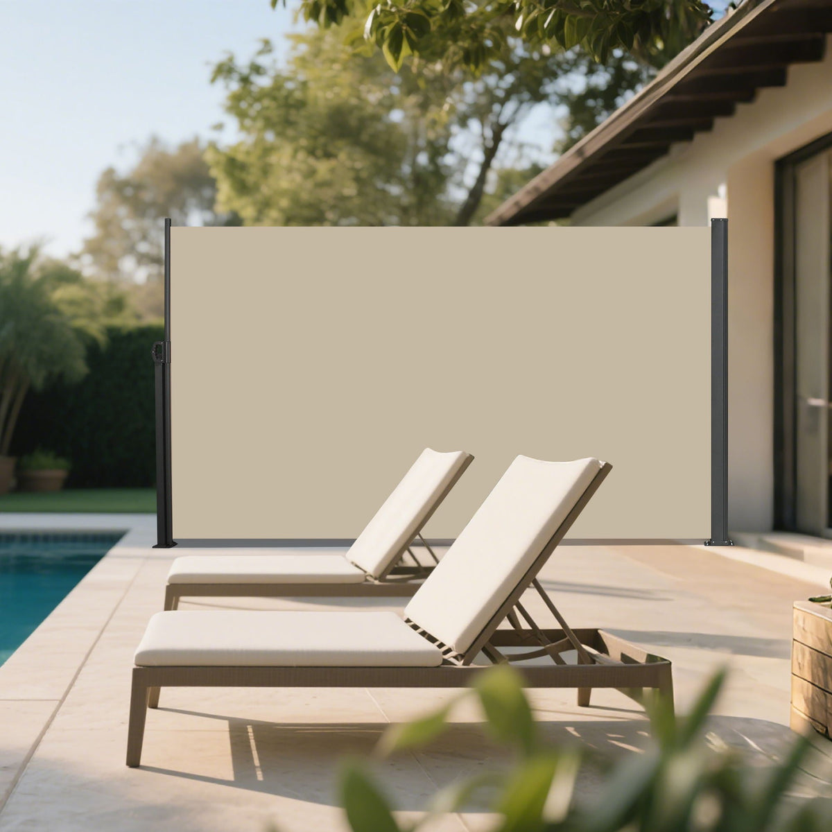 Retractable Side Awning, Waterproof And UV Resistant, Privacy Screen For Patio, photo 3 of 15