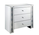 Sonia Mirrored & Faux Agate Console Cabinet (Assembled) by HouseOfZazla