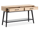 Fletcher Modern Rectangular Dining Table Driftwood Finish
