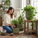 S/3 Textured Planters Set by HouseOfZazla