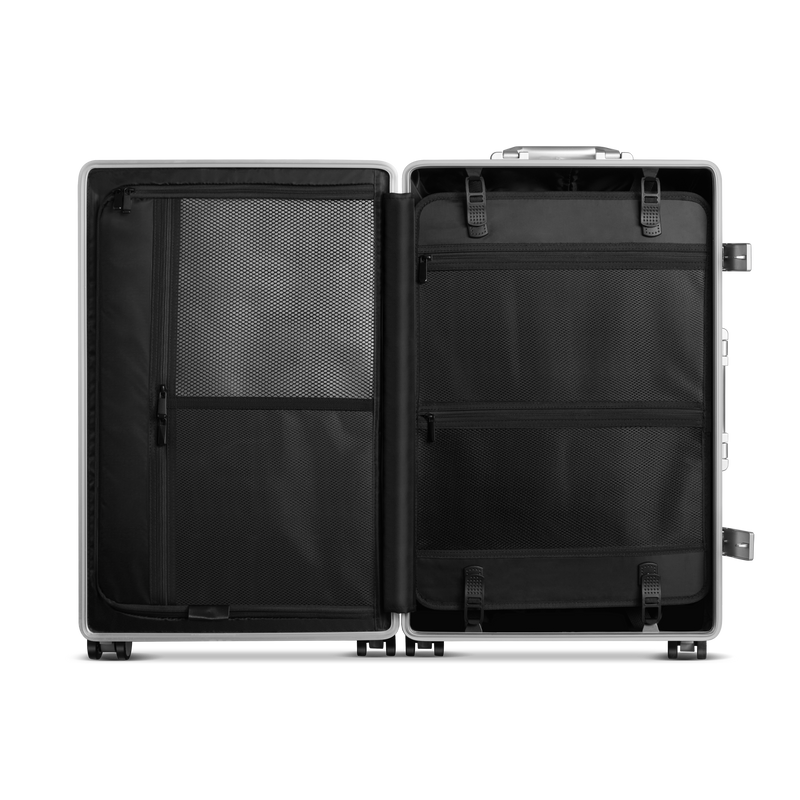 SPACE Aluminum Suitcase Silver