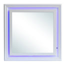 Lorana - Elegant Transitional LED Mirror by HouseOfZazla
