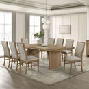 Dreydon - Upholstered Dining Side Chair (Set of 2) - Light Brown by HouseOfZazla