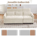 3 Seater Sofa Bed And Reversible Recliner by Unique Piece Furniture