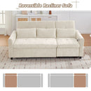 3 Seater Sofa Bed And Reversible Recliner by Unique Piece Furniture