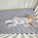 BedGear Hyper-Linen Crib Sheet, Light Grey by HouseOfZazla
