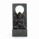 28" H Outdoor Buddha Waterfall Fountain