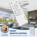 Low Profile Flush Mount Intergrated LED Ceiling Fan With Light And Reversible Quiet Motor by HouseOfZazla