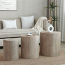 Cylinder Nesting Tables (Set of 3) by HouseOfZazla
