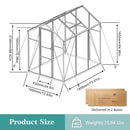 Gain Height Windproof Greenhouse With Raised Base by HouseOfZazla