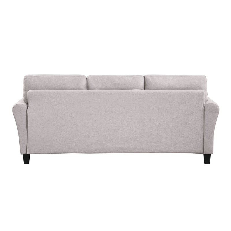 79.9" Modern Living Room Sofa Linen Upholstered Couch Furniture for Home or Office, Light Grey,(3-Seat,)