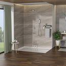 10" Wall Mounted Square Shower System With Rough In Valve by HouseOfZazla