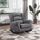Fabien Rocking Chair in Gray