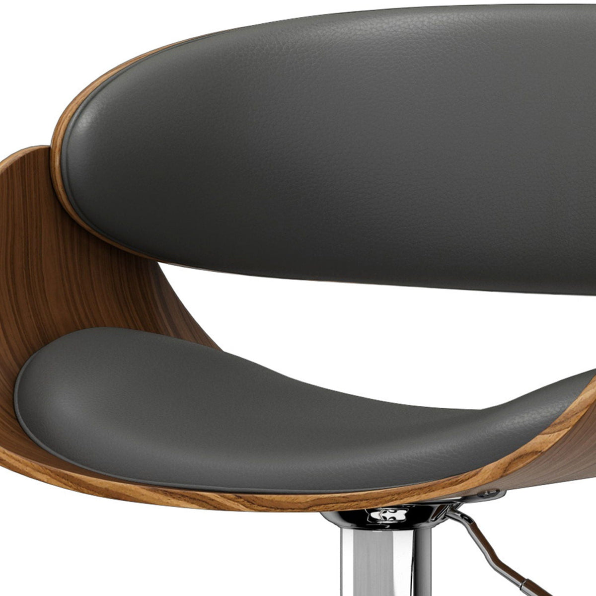 Amery - Mid Century Modern Adjustable Swivel Bar Stool, photo 6 of 36