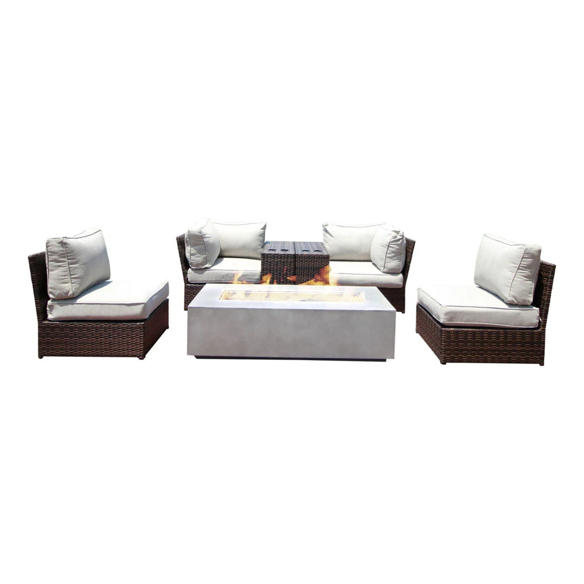 Outdoor Elegance Conversation Set With Fire Pit, photo 3 of 40