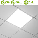 2Packs 48W 2 2FT LED Panel Light 4800LM 7500K Ceiling Lighting 150W Equivalent LED Troffer Recessed Edge-Lit