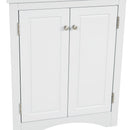 Triangle Bathroom Storage Cabinet With Adjustable Shelves, Freestanding Floor Cabinet For Home Kitchen by HouseOfZazla