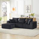 Modular Sectional Sofa - Modern Corduroy Cloud Couch