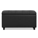 Cosmopolitan - Upholstered Storage Ottoman by Unique Piece Furniture