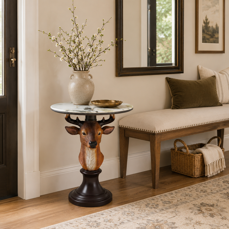 Deer Head Accent Table, photo 8 of 10
