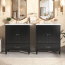 Bathroom Vanity With Sink, Soft Closing Door, Multi Functional Storage by HouseOfZazla