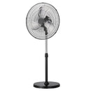 18" Industrial Pedestal Fan 3-Speed Oscillating Fan with Adjustable Height by HouseOfZazla