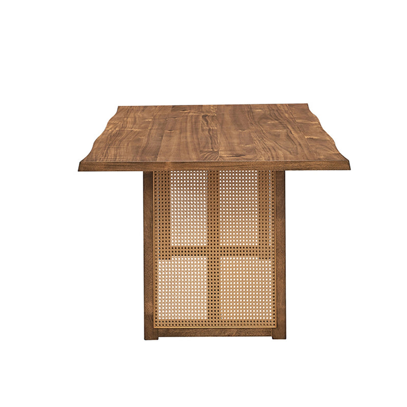 86.61 Inch Oversize Rectangular Waves Dining Table, photo 2 of 9