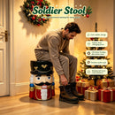 19'' Classic Nutcracker Soldier Stool