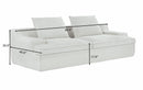 Nimbus - Oversized Full Foam 4 Seater Couch For Living Room Upholstered In Soft, Wide Armrests by HouseOfZazla