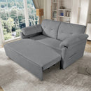 Convertible Pull Out Sofa Bed Queen Size, 3 In 1 With Side Storage by Unique Piece Furniture