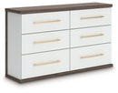 Kendanport - Six Drawer Dresser by Unique Piece Furniture