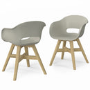 Kona - Outdoor Dining Chair In Plastic (Set of 2) by Unique Piece Furniture