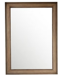 James Martin Bristol 29" Mirror, Whitewashed Walnut