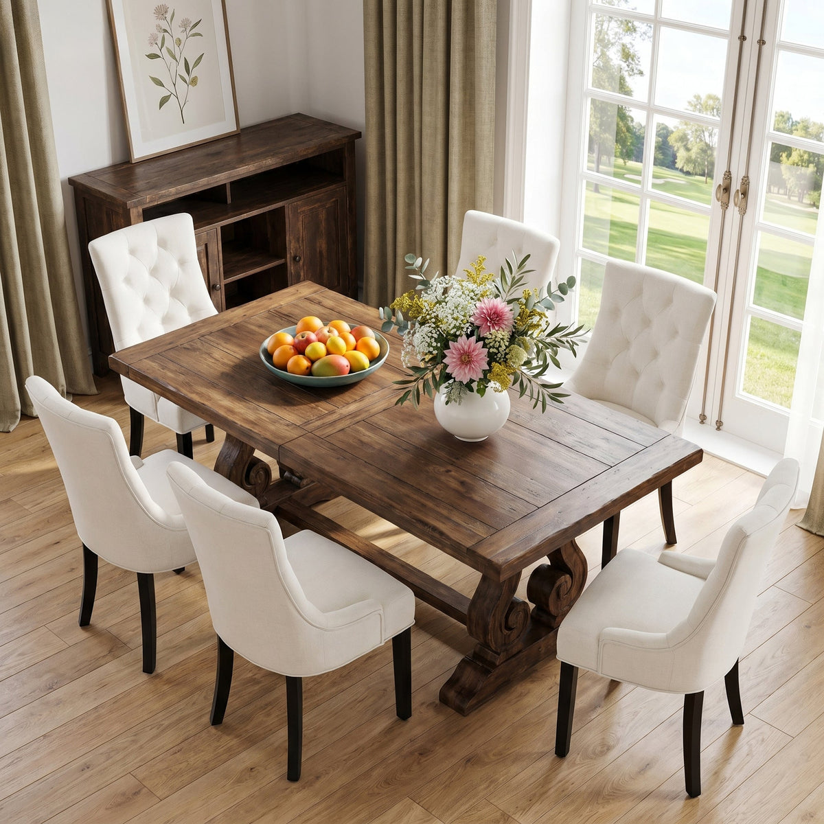 Modern Tufted Dining Chair, photo 8 of 10