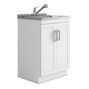 Kyle - Laundry Cabinet & Faucet And Stainless Steel Sink by Unique Piece Furniture