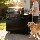46-Inch Stainless Steel Outdoor BBQ Grill by HouseOfZazla
