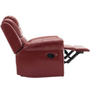 Home Theater Seating Manual Recliner Chair With Led Light Strip For Living Room by HouseOfZazla