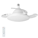 Bulb-Type Small Size Ceiling Fan With Retractable Blades by HouseOfZazla