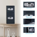 Digital Safe Box with 2 Doors by LJGDeals